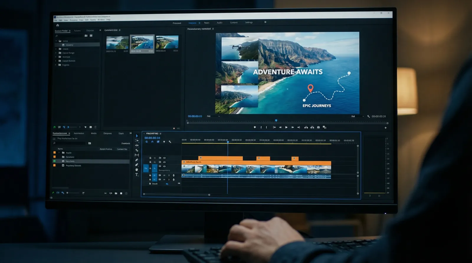 国产视频 旅行Vlog航拍模板